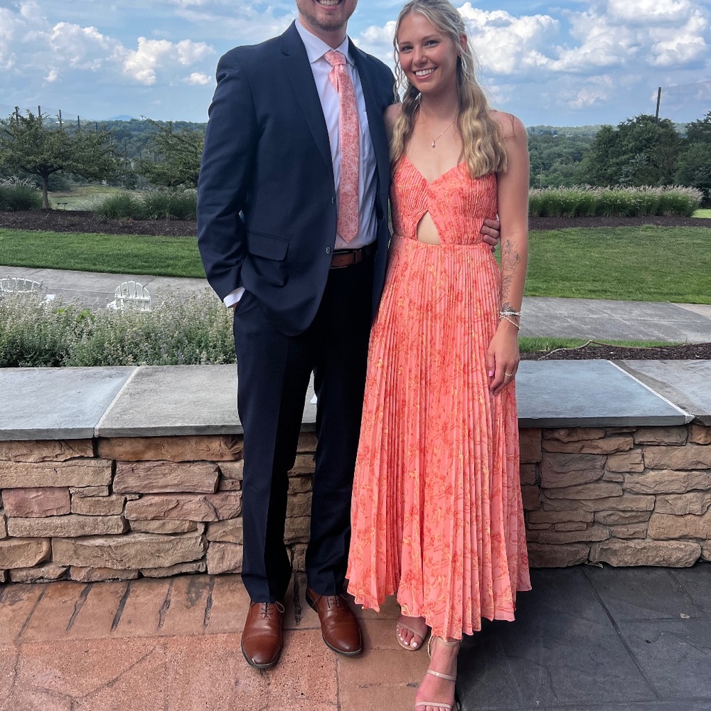 Maxi wedding guest dress